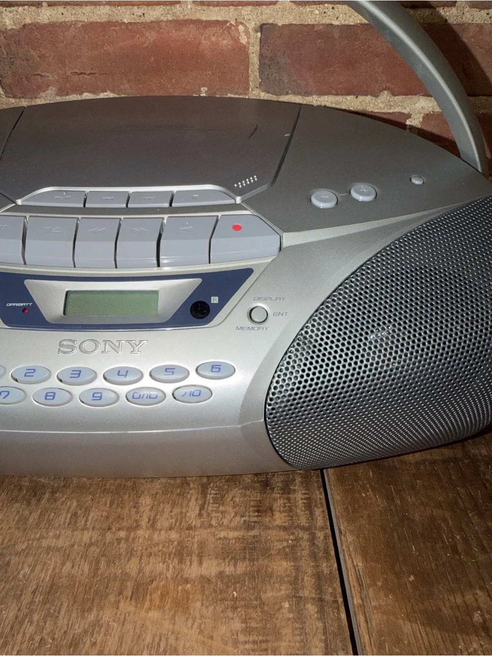 Sony CFD-S350 Portable Boombox CD Cassette AM/FM Radio Player Mega Bass